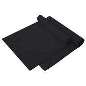 Vidaxl Športne brisače 2 szt. Črna 140 x 70 cm Poliester in poliamid