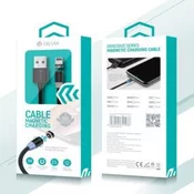 DEVIA Kabl USB Gracious Series Magnetic Cable Lightning/ crna