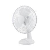 Stoni ventilator 30 cm, beli, 3 brzine, 40 W