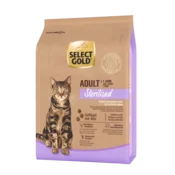 Select Gold Cat Adult Sterilised perutnina z rižem 300g