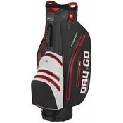 Bennington Dry 14+1 GO Waterproof Cart Bag Black/White/Red