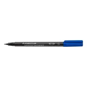 Staedtler Staedtler trajni flomaster Lumocolor, S, plavi 313-3 širinacrte 0,4 mm plavi