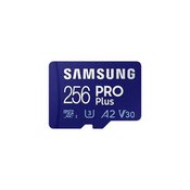Spominska kartica Samsung PRO Plus, micro SDXC, 256GB, U3, V30, A2, UHS-I, z SD adapterjem