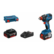 BOSCH Aku rotacioni udarni odvrtac GDX 18V-200 sa 2 x 4/0 Ah Li-ion / brzi punjac