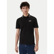 EA7 Emporio Armani Polo majica 7M001604 AF13511 UC001 Črna Regular Fit