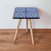 Hanah Home Klub sto Shp31, 35x42x35 cm, Plavi