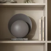 Globen Lighting namizna svetilka ORBIT, siva, marmor, višina 32 cm - Dnevna soba/jedilnica - Dizajn - Kamen