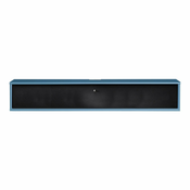 Črna/modra TV omarica 133x22 cm Mistral – Hammel Furniture