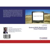 Gestural RSVP (Rapid Serial Visual Presentation)