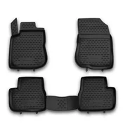 Rubber car mats Peugeot 208 2012-2019