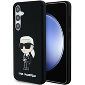 Originalna maska Karl Lagerfeld NFT Ikonik za Samsung Galaxy S24 - black
