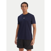 Reebok Majica RK25602CCM Mornarsko modra Regular Fit