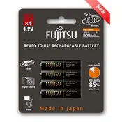 Fujitsu baterije AAA black HR-4UTHCEU (4B)