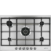 Plinska kuhalna plošča SMEG P372XGH