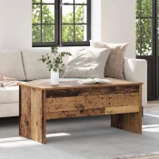 vidaXL Klubska miza Star les 102 x 50,5 x 46,5 cm Konstruiran les