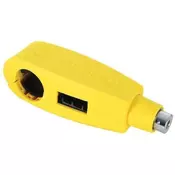 Oxford Clamp-On Brake Lever Clamp Yellow