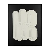 3D slika z okvirjem 52x64 cm August – Zuiver