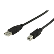 Roline USB 2.0 kabel A-B 0,8 m