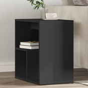 Bocni stolic crni 50 x 30 x 50 cm od konstruiranog drva