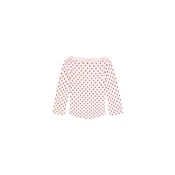 Bershka Majica temno rjava/roza