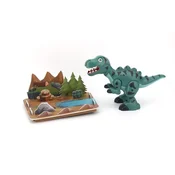 Alltoys Magnetni gradbeni komplet Tiranozaver za otroke