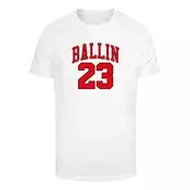 Ballin 23 T-shirt with round neckline white
