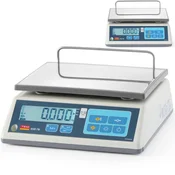 TEM Zakonsko odobrena tehtnica za delavnice M ege 15 kg 230 x 300 mm
