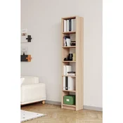 Hanah Home polica za knjige Bili5 40, 40 cm, hrast Sonoma