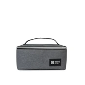 KikkaBoo Termo izolovana torba za hranu Foody 19x10x7cm Dark Grey (KKB20052)