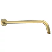 Okrogel izliv za prho, 400 mm, zlata mat barva - Zlata mat barva - Sapho - 24 - Medeninasti - 400 - Krožni - 400 - 14