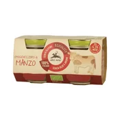 Alce nero Organic Beef Homogenized Alce Nero 2x80g