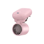 INF Prenosni USB polnljiv mini spončni ventilator z 1200mAh baterijo Pink, (5000310486)