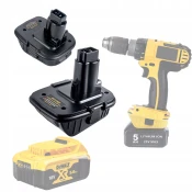 Rosfix DEWALT DC9096 ADAPTER ZA BATERIJO DEWALT (DCA1820) ČRN, (22113222)