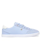 Superge Tommy Hilfiger Th Chic Low Vulc FW0FW09391 Svetlo modra