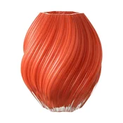 Opečnato oranžna ročno izdelana vaza (višina 23 cm) Selma – Ellos Home