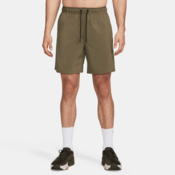 Nike Dri-FIT Unlimited 7in Shorts, Medium Olive/Black - S