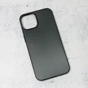 TELEMPIRE Silikonska maska za telefon Skin za iPhone 13 6.1 crna