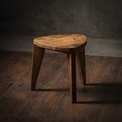 Drvena hoklica S30 Orah