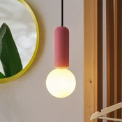 OSRAM viseča svetilka Decor Concrete Mic, roza, beton, G9 - Dnevna soba/jedilnica - Sodobni