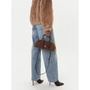 Ročna torba PINKO Bowling Bag Baguette AI 25-26 PLTT 105334 A2JH Rjava