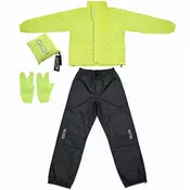Motociklistička kabanica SiDi Tempora fluo žuto-crna