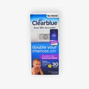 Ovulacijski test Clearblue digital Advanced, 30 testov