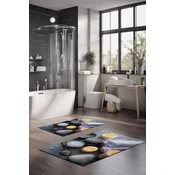 Lessentiel Maison Set prostirki za kupatilo CT-5342, 2 Komada, Siva