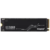 Kingston SSD KC3000 2TB/M.2/NVMe/crni