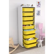 HANAH HOME Višenamenska polica Zola 9N White Yellow