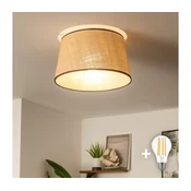 Brilagi - LED prislonjeni luster CERIA 1xE27/40W/230V precnik 35 cm bež