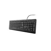TRUST Tastatura Primo crna