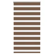 Zavjesa zebra smeda 70x150 cm širina tkanine 65,9 cm poliester
