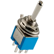 Home Prekidac KIP, 250 V~, 3 A, 13 × 13 × O6 mm, 2 položaja, ST 304, Plavi
