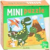 MINI sestavljanka DINOZAVRJI Sestavljanka 24 kosov 15 x 18 cm